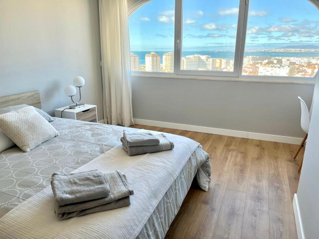 Апартаменты T2 Com Uma Vista Deslumbrante Sobre O Atlantico! Кошта-да-Капарика Экстерьер фото